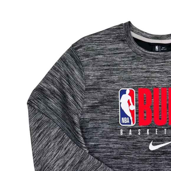 Nike Chicago Bulls Engineered Crewneck Pullover Team Issued AV1380 Men's Size M - Picture 2 of 13